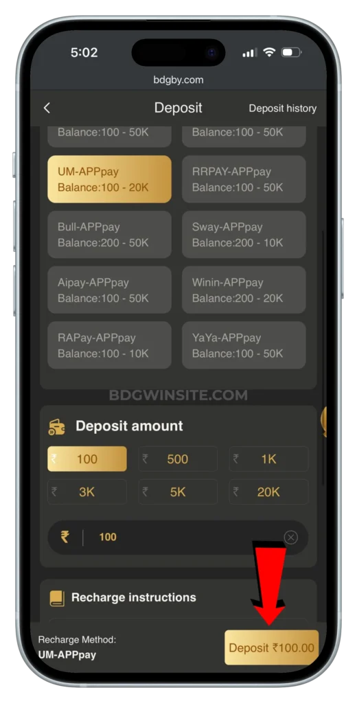 BDG-DEPOSIT-PAGE
