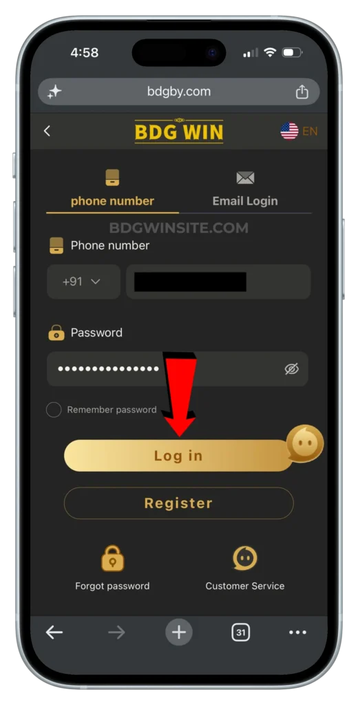 BDG-LOGIN